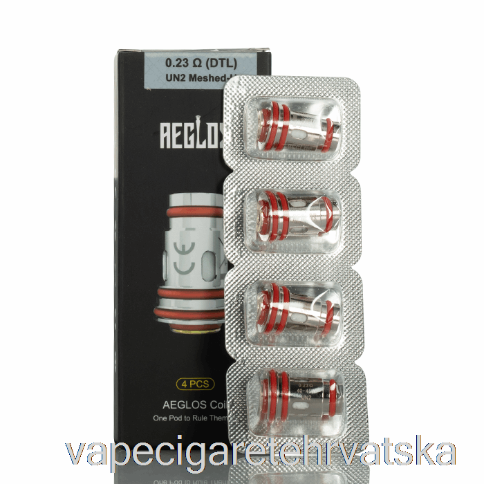 Vape Cigarete Uwell Aeglos Zamjenske Zavojnice 0,23 Ohma Un2 Meshed-h Zavojnice